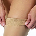 Jobst Women's Ultrasheer Thigh High 15-20 mmHg Close Toe W/ Lace Silicone Strip Top Band - Scrubsnmed