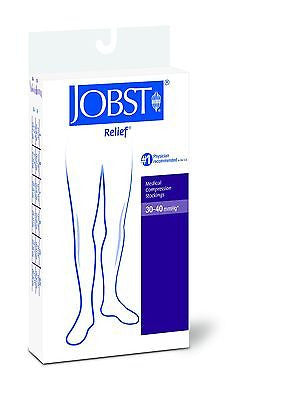 Jobst Relief 30-40 mmHg Thigh High Close Toe With Silicone Dot Band - Scrubsnmed