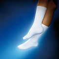 Jobst Sensifoot Diabetic Sock 8-15 mmHg Crew Mild Compression - Scrubsnmed
