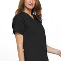Cherokee WorkWear Originals V-Neck Scrub Top Black 4700 - Scrubsnmed