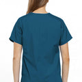 Cherokee WorkWear Originals V-Neck Scrub Top Caribbean Blue 4700 - Scrubsnmed