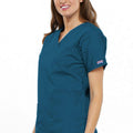 Cherokee WorkWear Originals V-Neck Scrub Top Caribbean Blue 4700 - Scrubsnmed