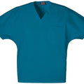 Cherokee WorkWear Originals Unisex V-Neck Tunic in Caribbean - Scrubsnmed