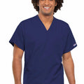 Cherokee WorkWear Originals Unisex V-Neck Tunic in Navy - Scrubsnmed