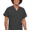 Cherokee WorkWear Originals Unisex V-Neck Tunic in Pewter - Scrubsnmed