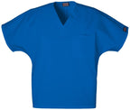 Cherokee WorkWear Originals Unisex V-Neck Tunic in Royal - Scrubsnmed