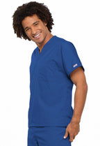 Cherokee WorkWear Originals Unisex V-Neck Tunic in Royal - Scrubsnmed