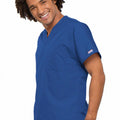 Cherokee WorkWear Originals Unisex V-Neck Tunic in Royal - Scrubsnmed