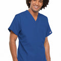Cherokee WorkWear Originals Unisex V-Neck Tunic in Royal - Scrubsnmed