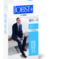 Jobst For Men 15-20 mmHg Compression Thigh High Close Toe With Silicone Dot Band - Scrubsnmed