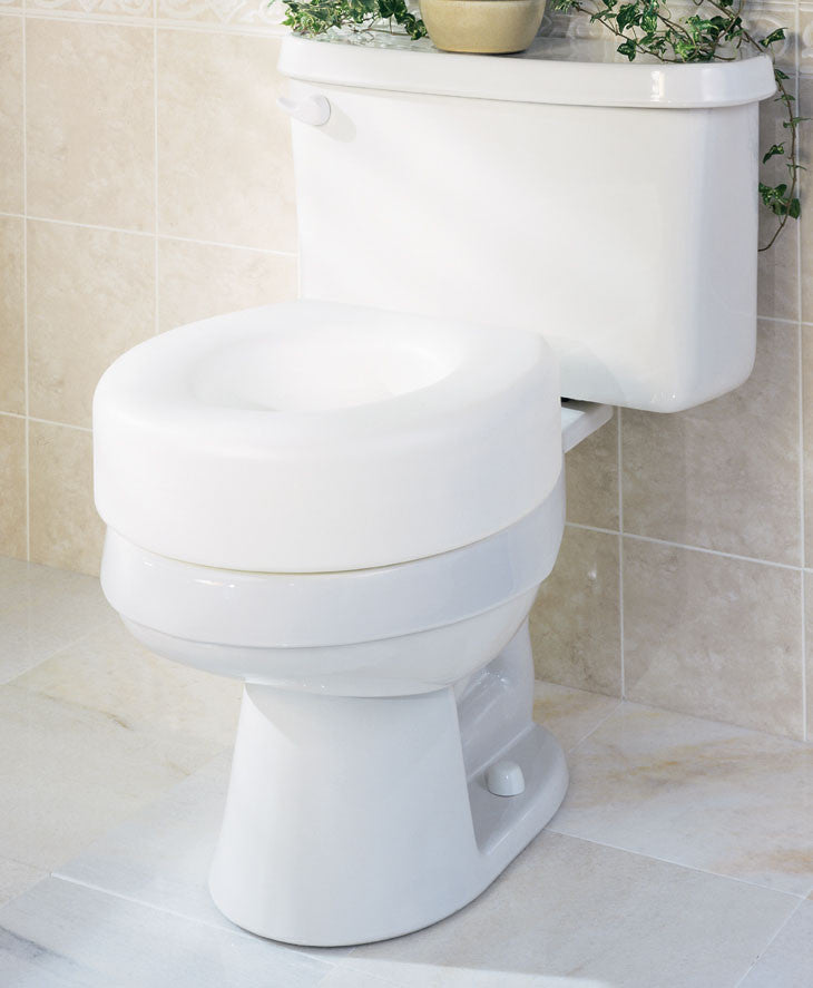 Medline Raised Toilet Seat - Scrubsnmed