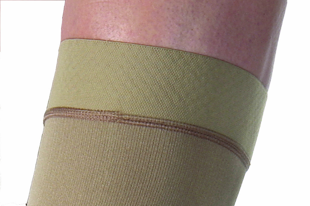 Jobst For Men 15-20 mmHg Compression Thigh High Close Toe With Silicone Dot Band - Scrubsnmed