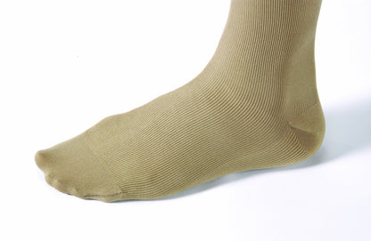 Jobst For Men 15-20 mmHg Compression Thigh High Close Toe With Silicone Dot Band - Scrubsnmed
