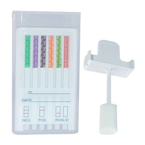 Kit de prueba de drogas en saliva oral de 5 paneles - C-254